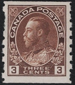 Canada SC# 129 Mint Hinged / Pulled Perf & Minor Back Damage - Low Start - S1786