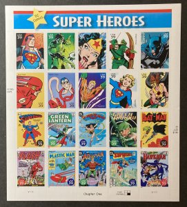 U.S. 2006 #4084 Sheet, Super Heroes, MNH.