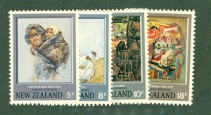 NEW ZEALAND 521-4 MH CV $3.00 BIN $1.65