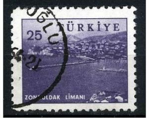 Turkey 1959 - Scott 1447 used - Zinguldak Harbor 