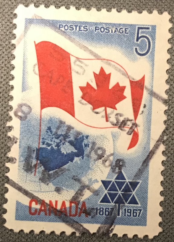 Canada # 453 Used