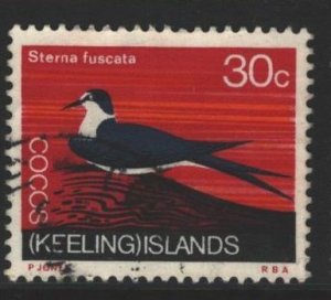 Cocos Keeling Islands Sc#17 Used