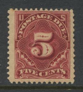 USA 1910 5 cents deep claret Postage Due mint o.g. hinged