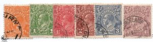 Australia 66-68, 70, 72 & 74 Used