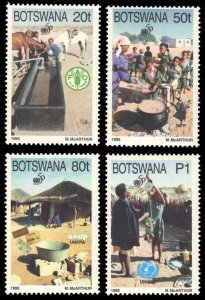 Botswana 1995 Scott #582-585 Mint Never Hinged