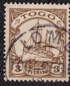 Togo German Occupation 7 Used