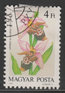 Hungary 3090 Flowers 1987