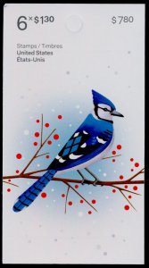 Canada 3366a booklet MNH Christmas, Birds, Blue Jay