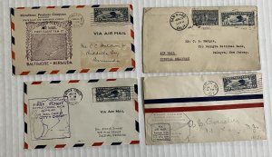 Group of 4 1920s-1930s C10 covers inc special delivery [y8978]