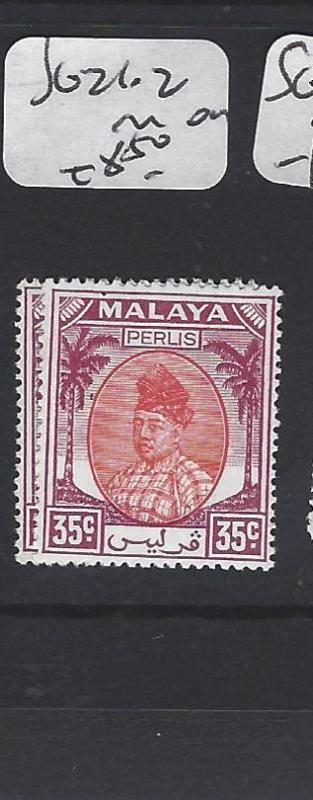 MALAYA PERLIS  (PP2303B)  SULTAN  30C, 35C  SG 21-2   MOG