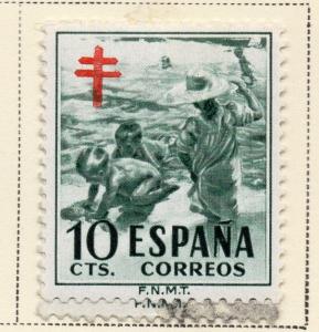 Spain 1951 Early Issue Fine Mint Hinged 10c. 252837