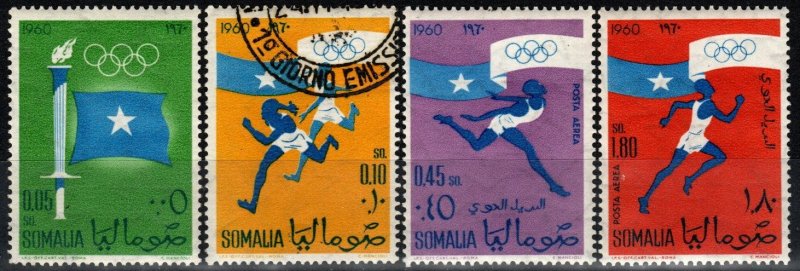 Somalia #248-9, C73-4 F-VF Unused CV $3.10 (X8505)