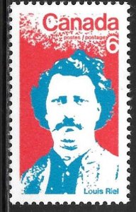 Canada 515: 6c Louis Riel (Metis Leader), MNH, VF