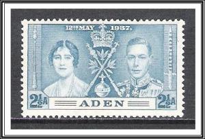 Aden #14 Coronation Issue MH