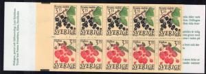 Sweden 2002a Berries Booklet MNH VF