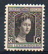 LUXEMBOURG : Sc# 104 DUCHESS MARIE ADELAIDE 37 1/2C, MNH