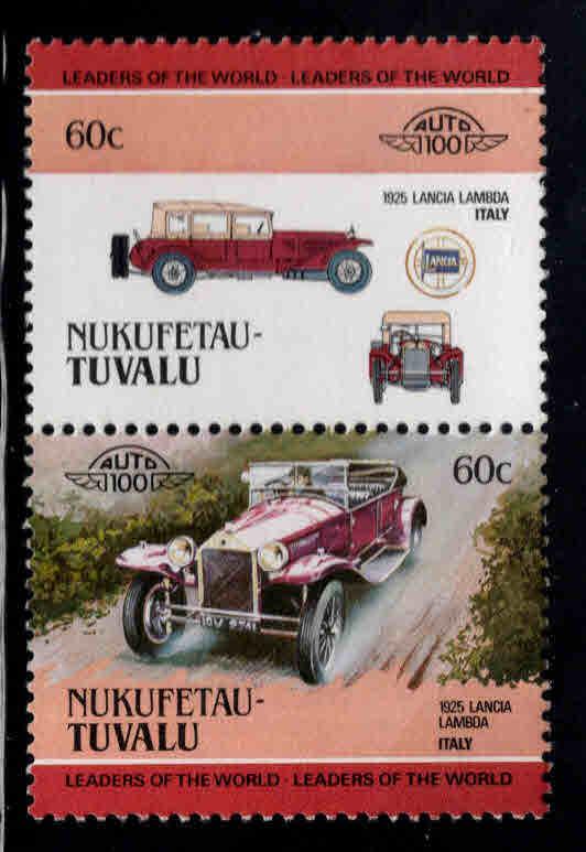 Nukufetau-TUVALU Scott 10 MNH** Classic Automobile pair