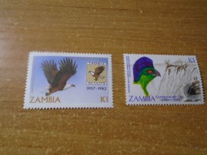 Zambia  #  271 / 279  MNH   Birds
