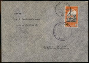 3rd Reich Germany 1942 Belgium Legions MiIII Feldpost Cover 96492