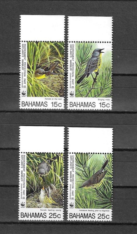 BAHAMAS 1995 WWF SG 1035/8 MNH