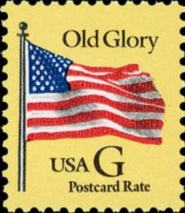 1994 20c G Old Glory, Black G Scott 2879 Mint F/VF NH