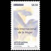 MEXICO 2003 - Scott# 2308 Intl.Women Day Set of 1 NH