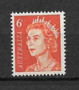 1970 Australia 401A 6¢ Queen Elizabeth MNH