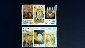 Vatican City  Scott # 1386-1387 MNH Complete Set (2008)