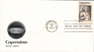 #1488 Copernicus Medallion FDC