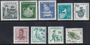 Sc# 516 / 525 Korea 1966 Asian Culture complete set MLH CV $55.45