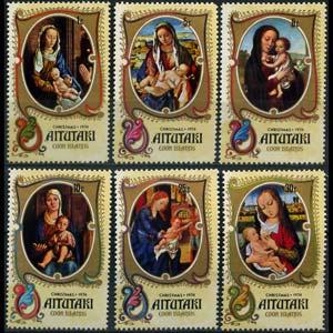 AITUTAKI 1974 - Scott# 104-9 Christmas Set of 6 NH