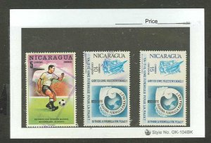 Nicaragua #875/883  Multiple