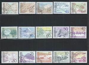 LIECHTENSTEIN SC# 513-27 FVF/CTO 1972-3