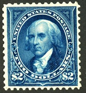 U.S. #277 MINT OG LH PARTIAL DIST. GUM