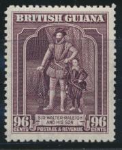 British Guiana SG 316  perf 12½ Mint Hinged (Sc# 238 see details) 