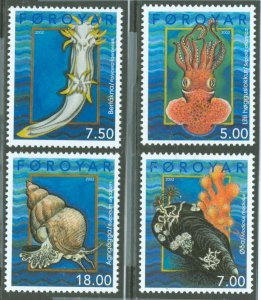 Faroe Islands #409-412