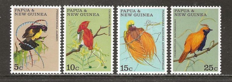 Papua New Guinea Scott catalog # 301-304 Unused Hinged