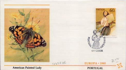 Portugal, First Day Cover, Art, Europa