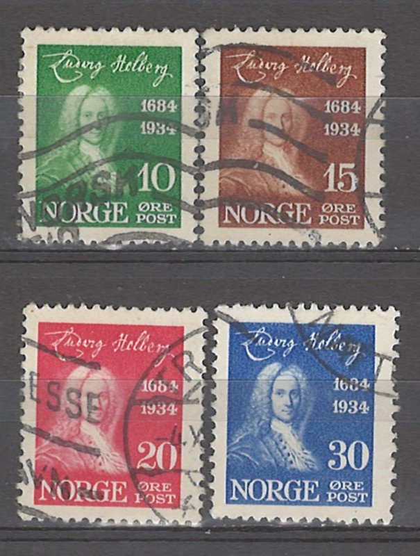 COLLECTION LOT # 5106 NORWAY #158-61 1934