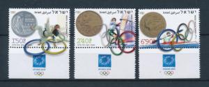 [75448] Israel 2004 Olympic Games Athens Judo Surfing Canoeing  MNH