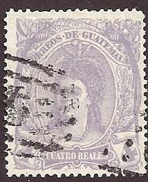 Guatemala  Scott  13  Used