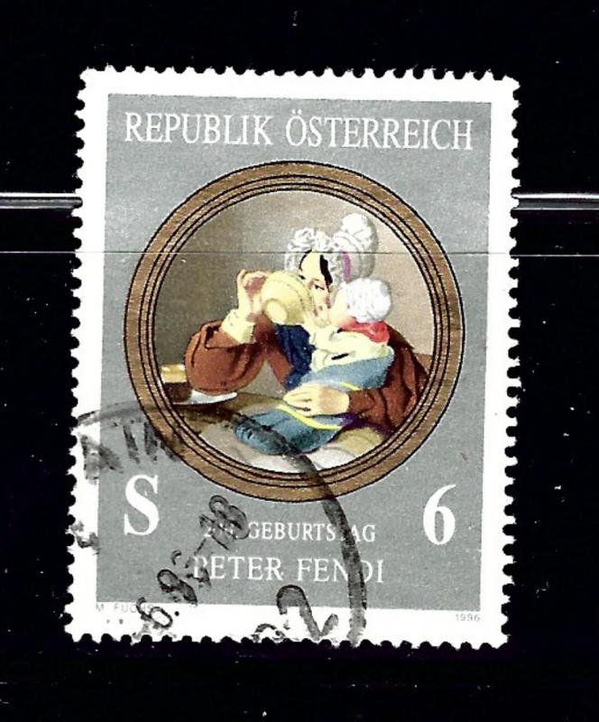 Austria 1698 Used 1996 Mother and Child