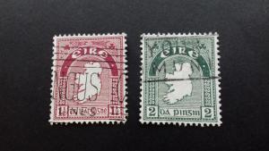 Ireland 1940-1946 New Daily Stamp Used