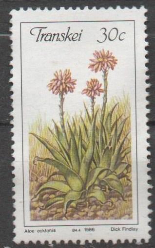 Transkei 1986, 30c aloes, used (A28)