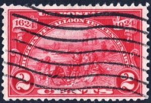 SC#615 2¢ Huguenot-Walloon Issue (1924) Used