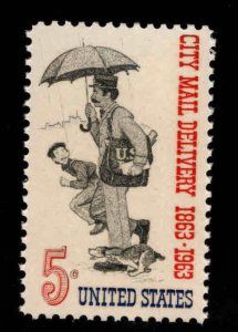 USA Scott 1238 MNH** Letter Carrier by Norman Rockwell stamp