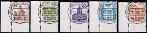 Germany 1982,Sc.#9N438 and more used stamps, Castles