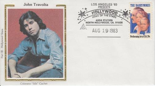 1983 John Travolta Colorano Hollywood Stars Part III