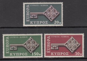 Cyprus 314-316 Europa MNH VF