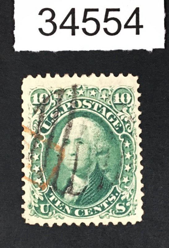 US STAMPS # 68 FANCY USED LOT #34554